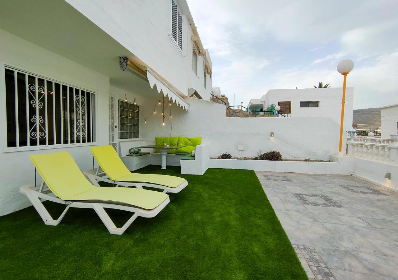 Apartamento Puerto Rico Luxury Bungalow Mogán Exterior foto